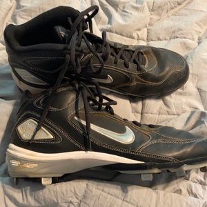 Nike baseball cleats black size 13